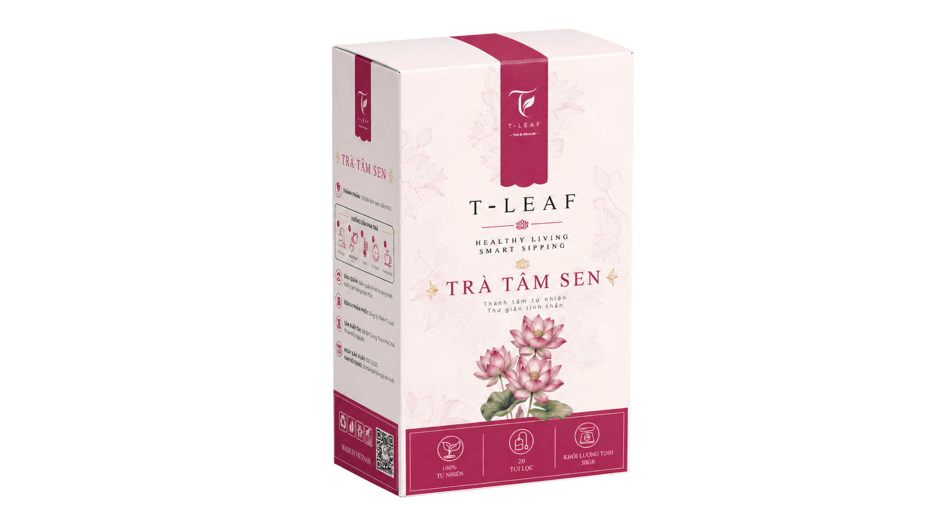 Trà Tâm Sen dạng Hộp